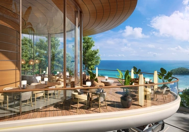 Aurora Kata Top Sea View Villa restaurant exterior