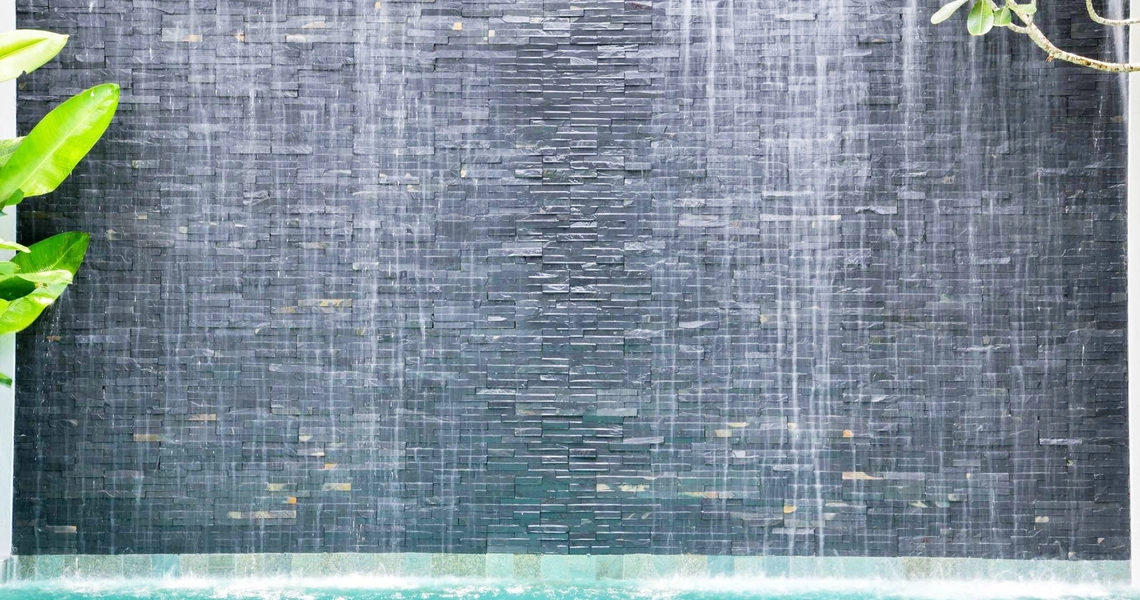 Wilawan Villas - water fall