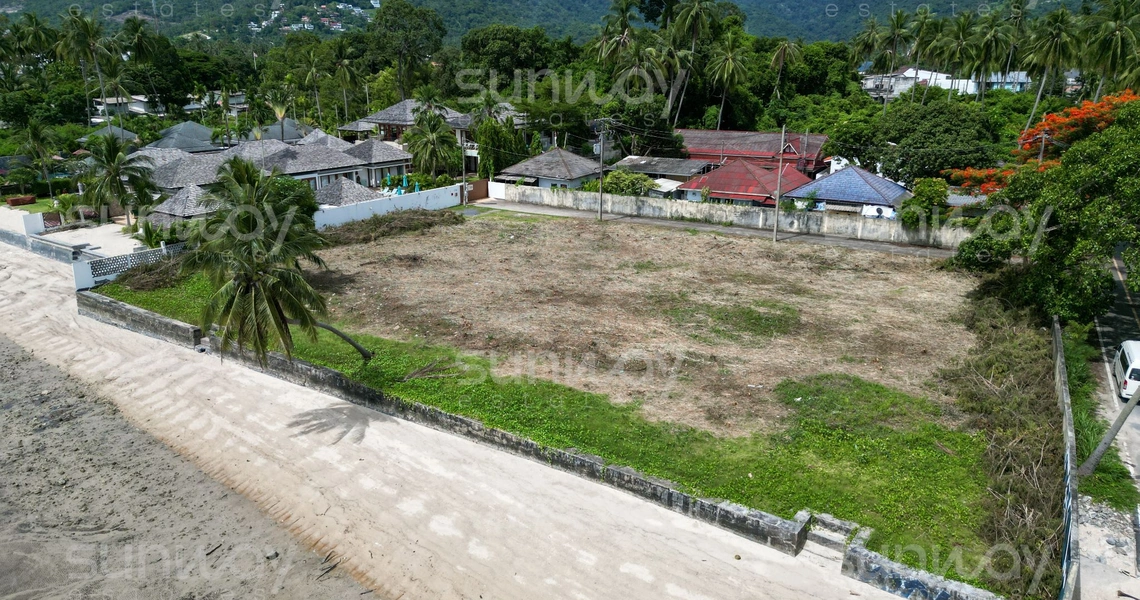 Nathon Town Beach Land - Bird eye view