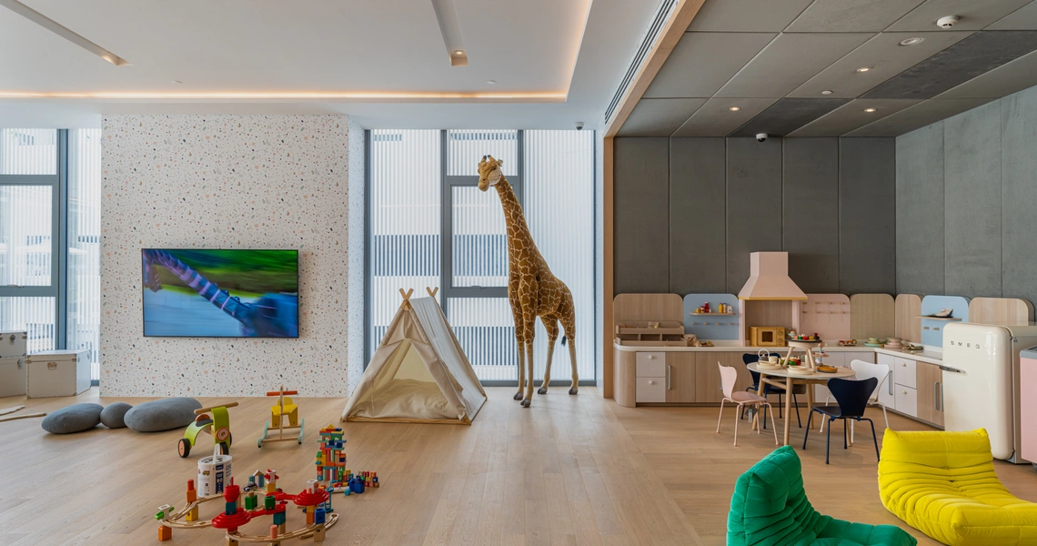 Scope Langsuan ultraluxury Bangkok condo - kids room