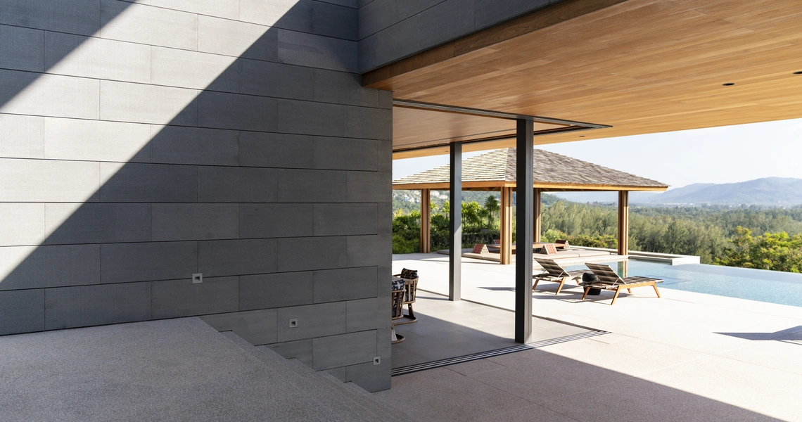 Villa on Phuket Avadina Hills by Anantara Villa 9 Entrance and Sala