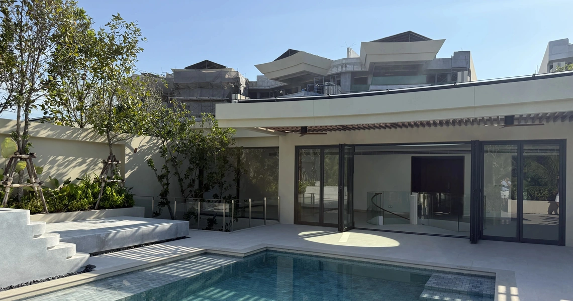 Banyan Tree Beachside Aegir exterior pool