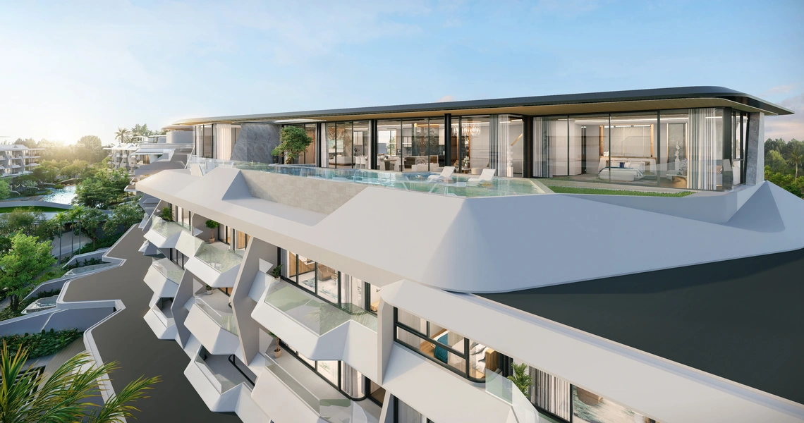Botanica Hythe luxury condo - Penhouse