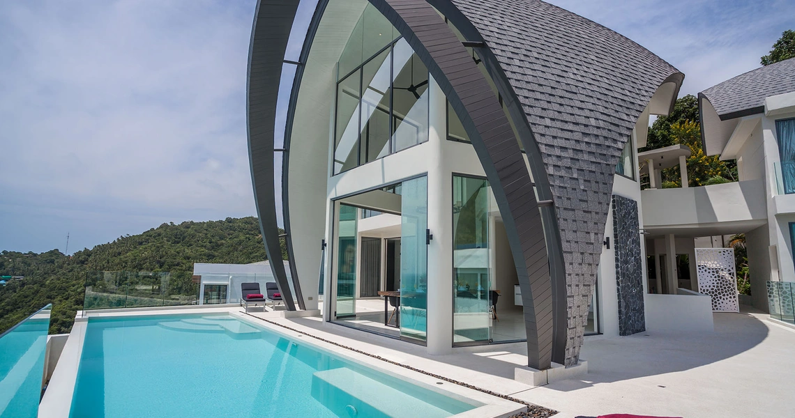 Luxury villas on Samui Sky Dream Villa swimming pool