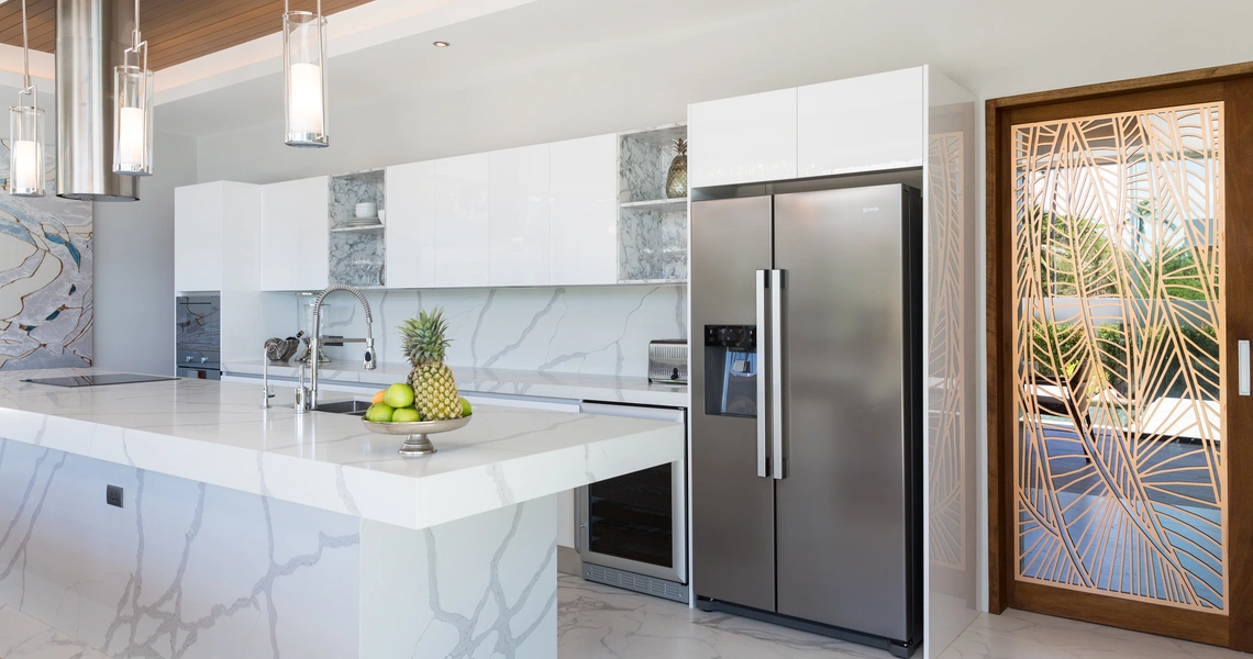 Ultra-Luxury 7 Bedroom Beachfront Villa Samui - Kitchen area