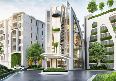 The Title Serenity Naiyang - Front Entry Gate