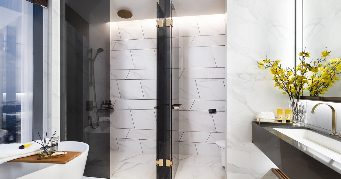 The Estelle Phrom Phong Luxury Bangkok Condo 2 Bedroom Bathroom