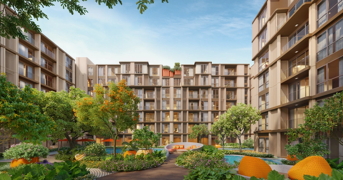 Canvaz Palette Cherngtalay garden exterior