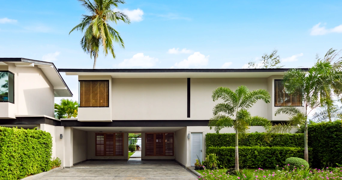 Luxury villas on Samui 5 Bedroom Beachfront Villas in Baan Talay exterior