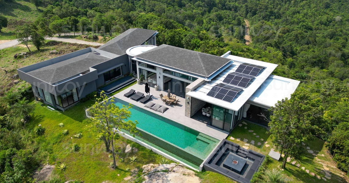 Villa Raphy – Bird eye view