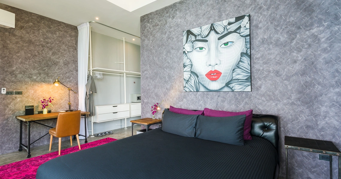 Luxury villas on Samui Sky Dream Villa bedroom