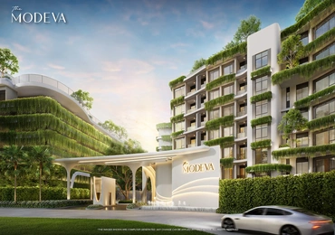 The Modeva - Project entrance