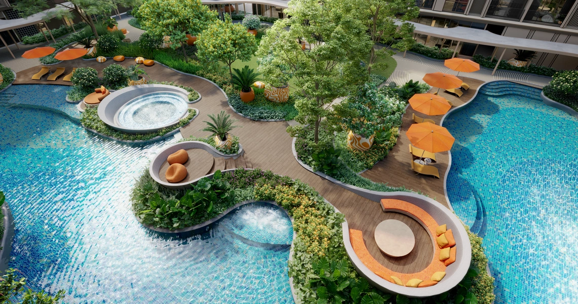 Canvaz Palette Cherngtalay pool