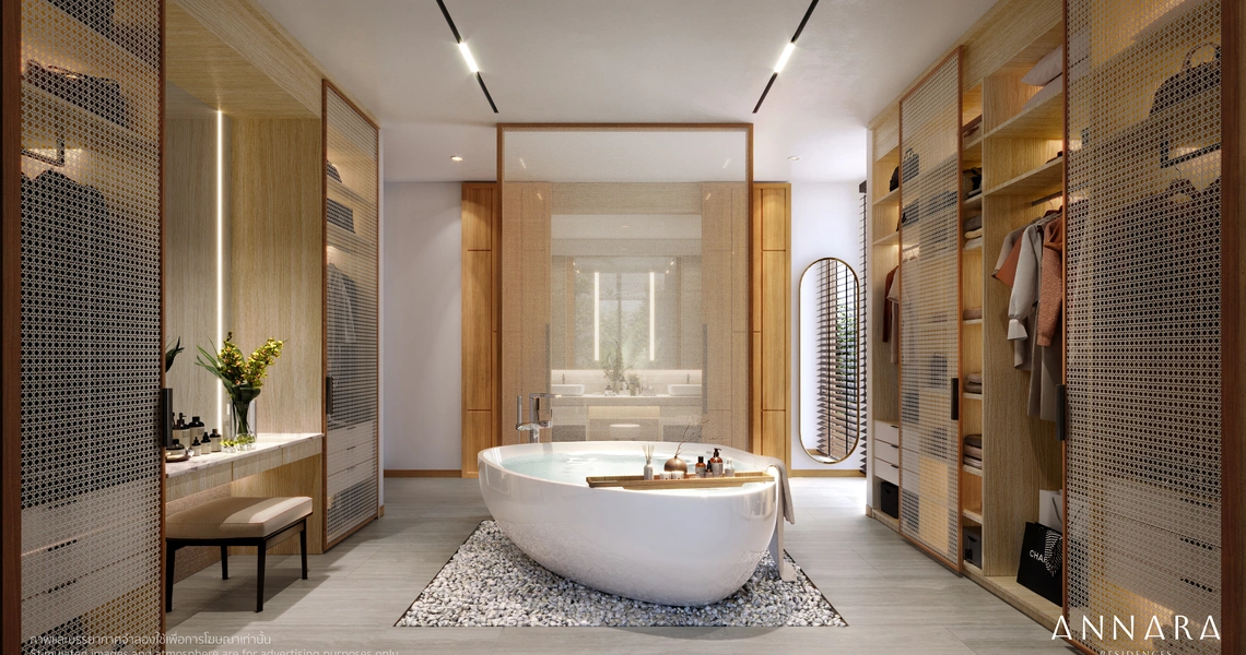 ANNARA Residences bathroom with tub