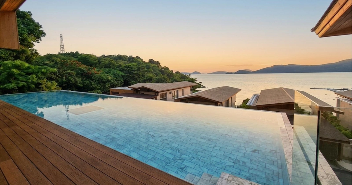 Maison Marina Panwa pool with view