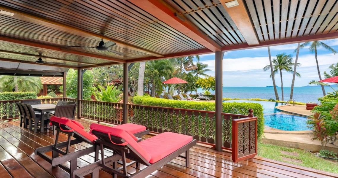 Coconut Paradise Villa - Balcony