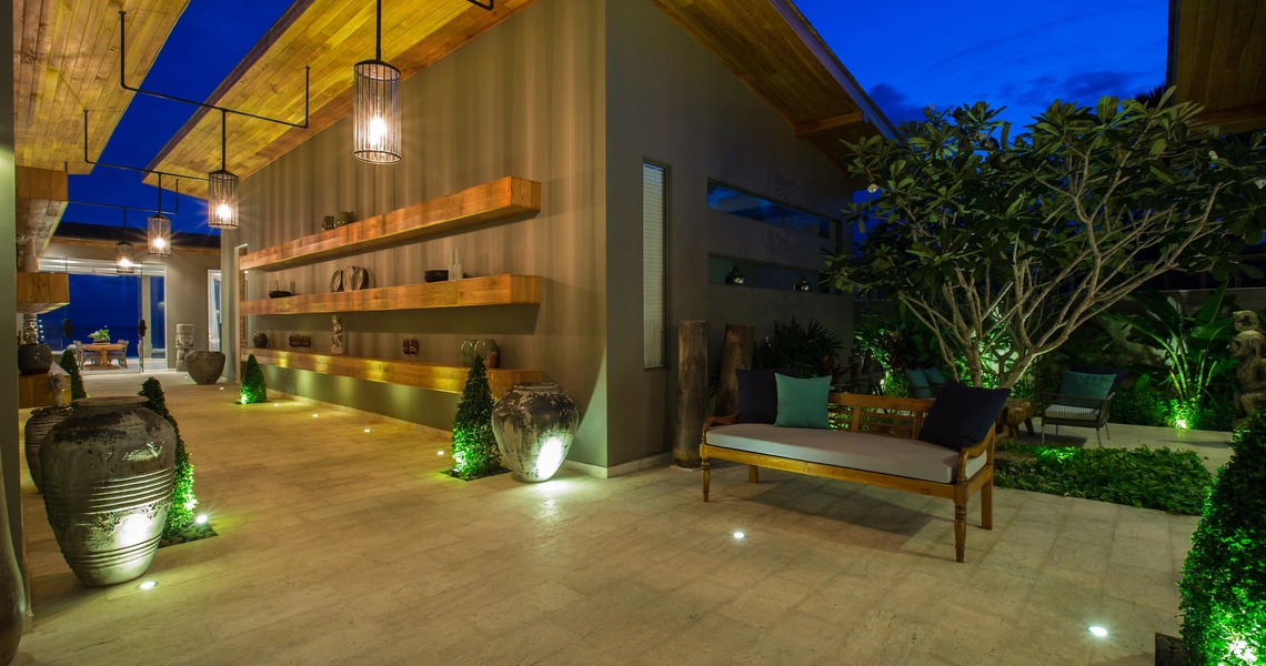 Villa Kirana by Pavana - Villa Night Time