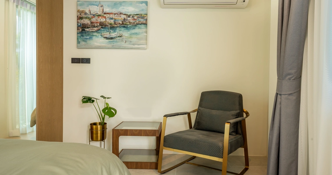 Riverhouse Phuket villas greenery - Bedroom