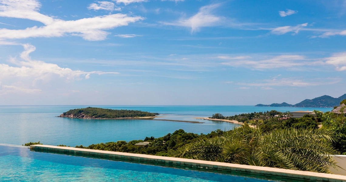 Luxury villas on Samui Villa Turquoise sea view