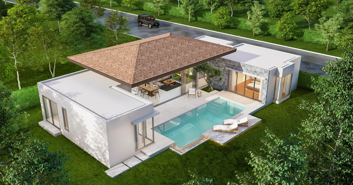 Botanica Pru Jampa - Villa area