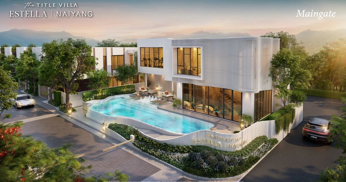 The Title Villa Estella Naiyang - Clubhouse maingate