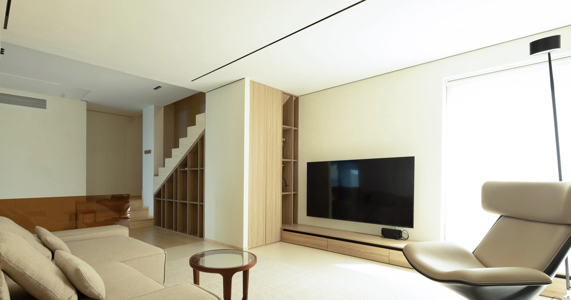 Villa KW2 TV in living room