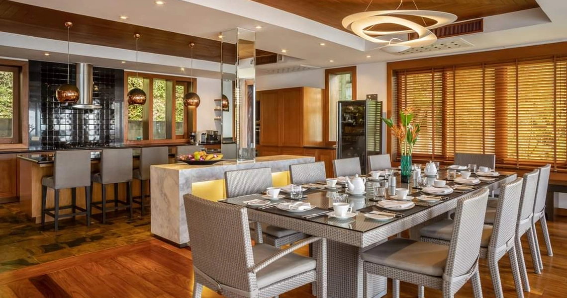 Villa Yang Som - Dining area