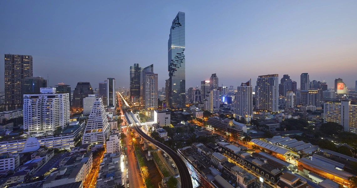 The Ritz-Carlton Residences Bangkok - aerial shot