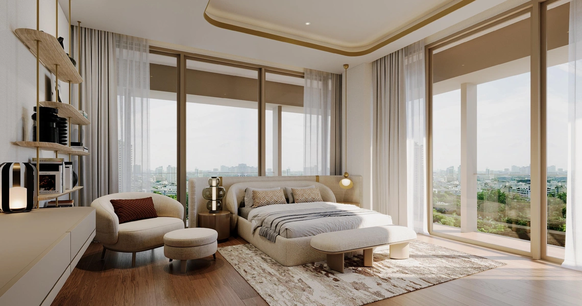 8 Residence bedroom corner