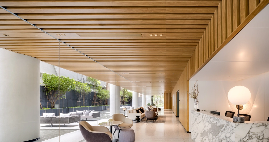Tait Sathorn 12 Luxury Bangkok Condominium Lobby