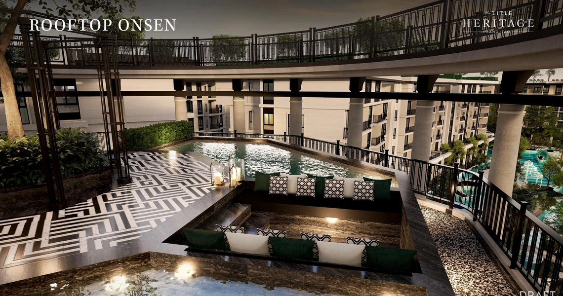 The Title Heritage - rooftop Onsen