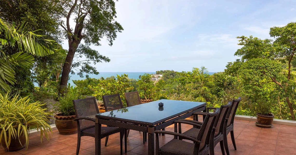 Nakathani Villas - Relaxing area