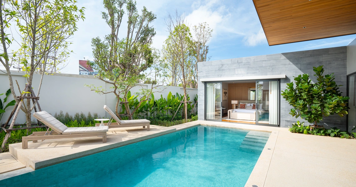Botanica Wisdom pool with tree view