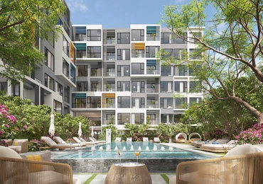 Laguna Lakeside premium Phuket condo - sundeck and pool