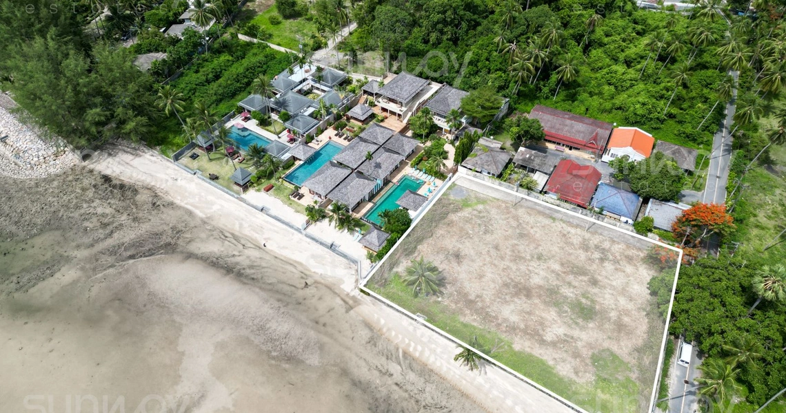 Nathon Town Beach Land - Bird eye view