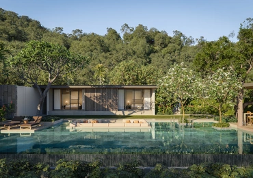 Pavara Vhana exterior pool view