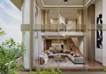8 Residence exterior looking inside