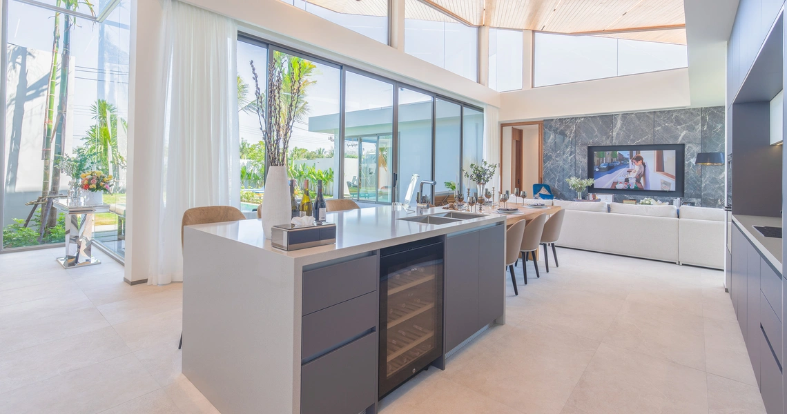 Villa on Phuket Zenithy Luxe dinning area