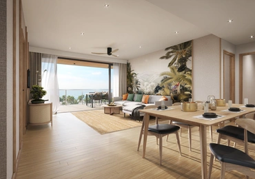 Laguna Seaside - Living Area 3 Bedrooms