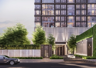 Mulberry Grove Sukhumvit Luxury Condo Main Entrance