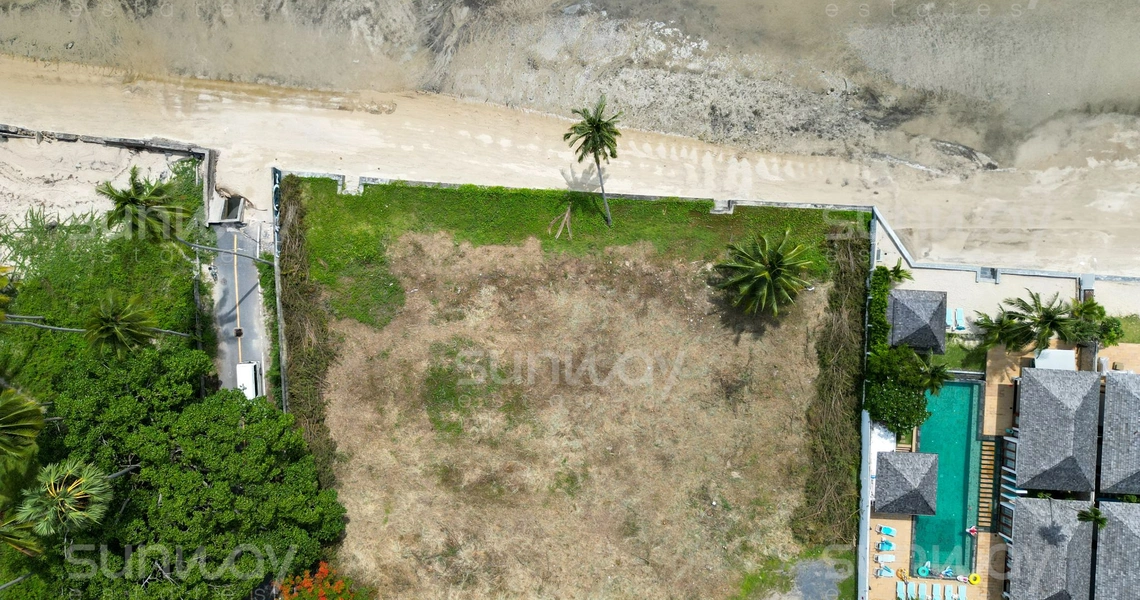 Nathon Town Beach Land - Bird eye view