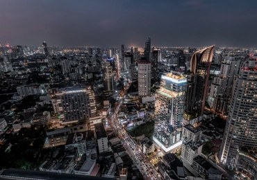 The Strand Thonglor Condo in Bangkok Night