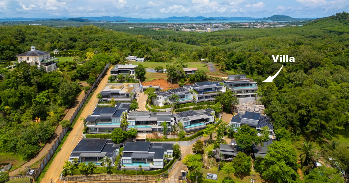 Manick Hillside villa 7-Project area