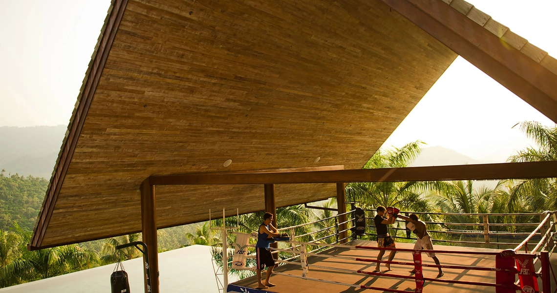 Panacea Retreat Villa Praana – Boxing area