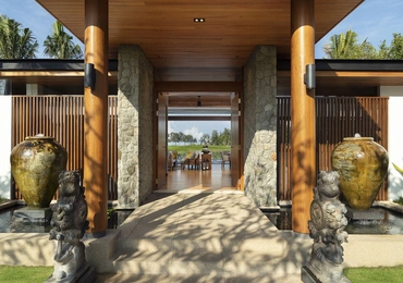 Aquella Lakeside Phang Nga golf villa front door