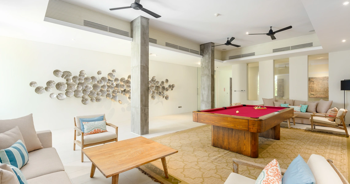Luxury villas on Samui 6 Bedroom Pool Villa in Samujana game room