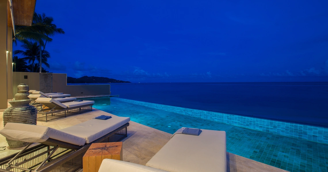 Villa Kirana by Pavana - Outdoor area night time