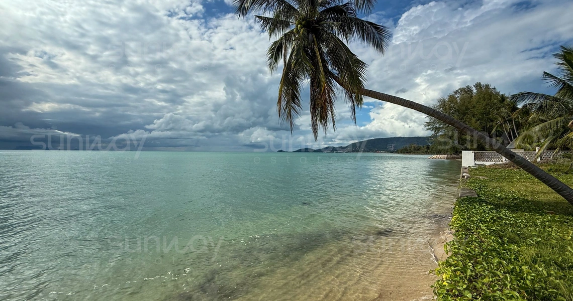 Nathon Town Beach Land - Bird eye view