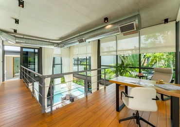 Riverhouse Phuket villas greenery - Office desk