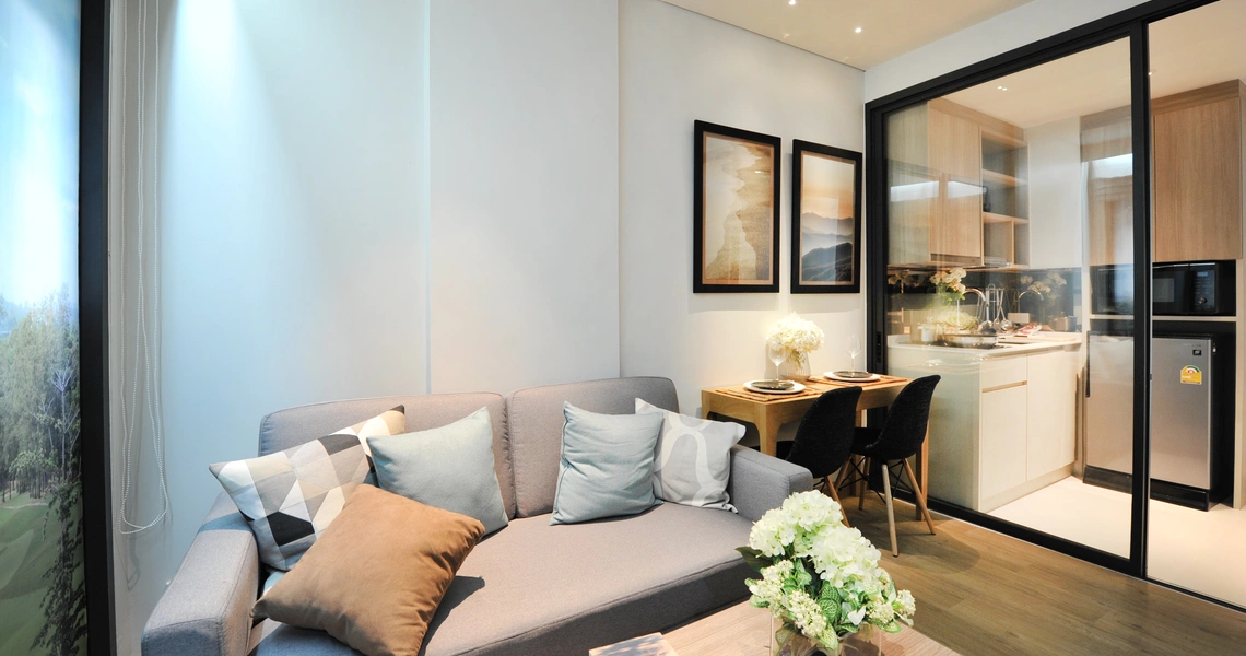 Skypark Celeste living room and study